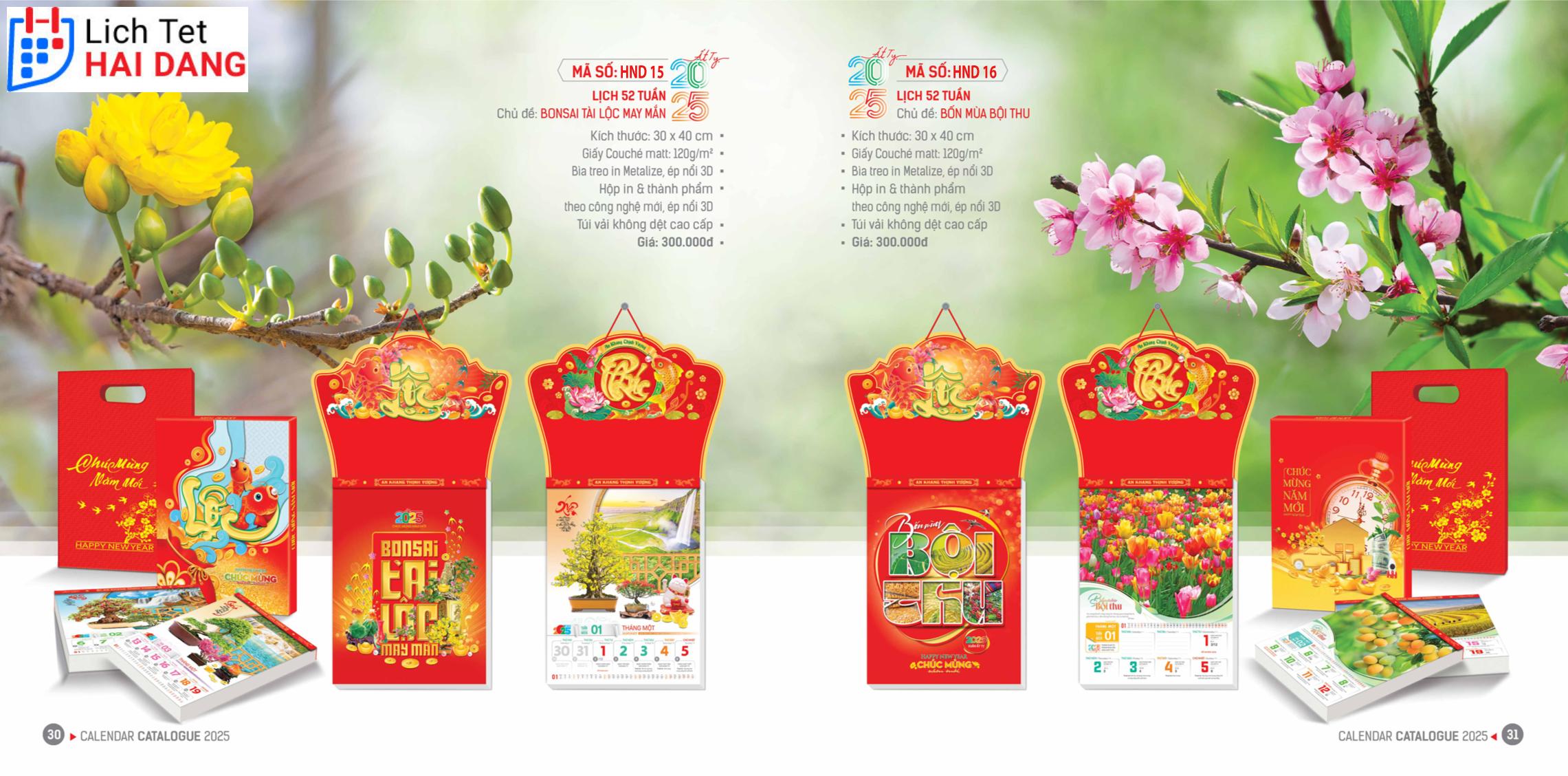 In lịch bloc Cà Mau