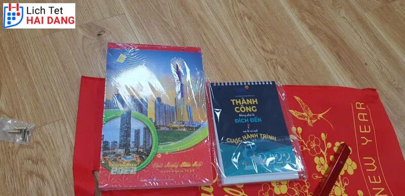 Dự án in lịch dành cho doanh nghiệp