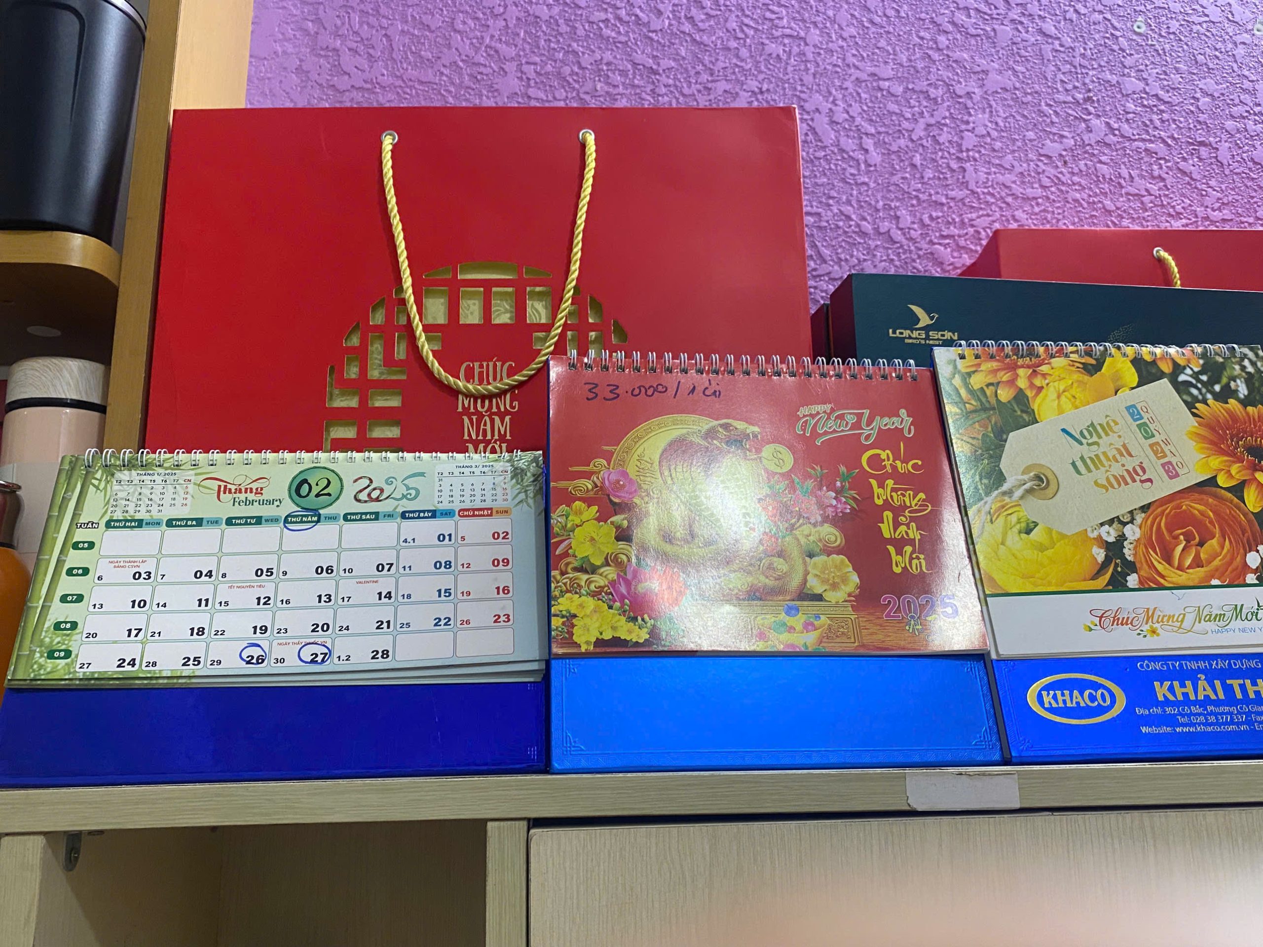 Lịch mini nghệ thuật
