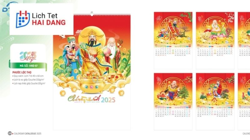Quy trình đặt in lịch tết phật giáo chuyên nghiệp và minh bạch tại hải đăng