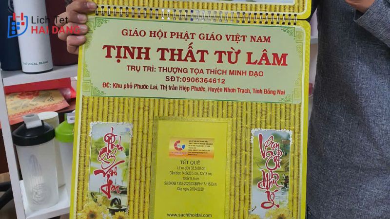 In lịch bloc phật giáo