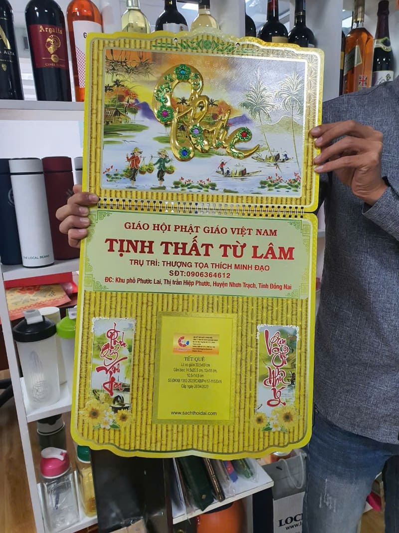 Lịch tết Hải Đăng địa chỉ chuyên in lịch tết giá rẻ