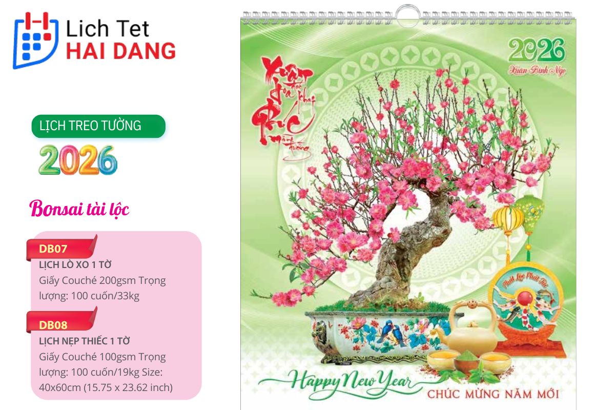 In Lịch Treo Tường 1 Tờ Nẹp Thiếc 18 Đội ngũ của Lịch Tết Hải Đăng sẽ tư vấn chuyên sâu về in lịch treo tường 1 tờ nẹp thiếc