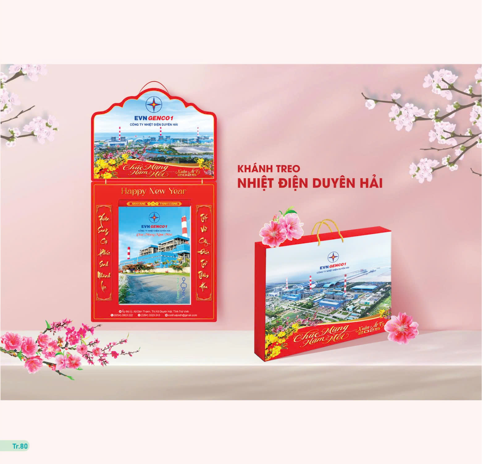 Mẫu khánh treo nhiệt điện Duyên Hải