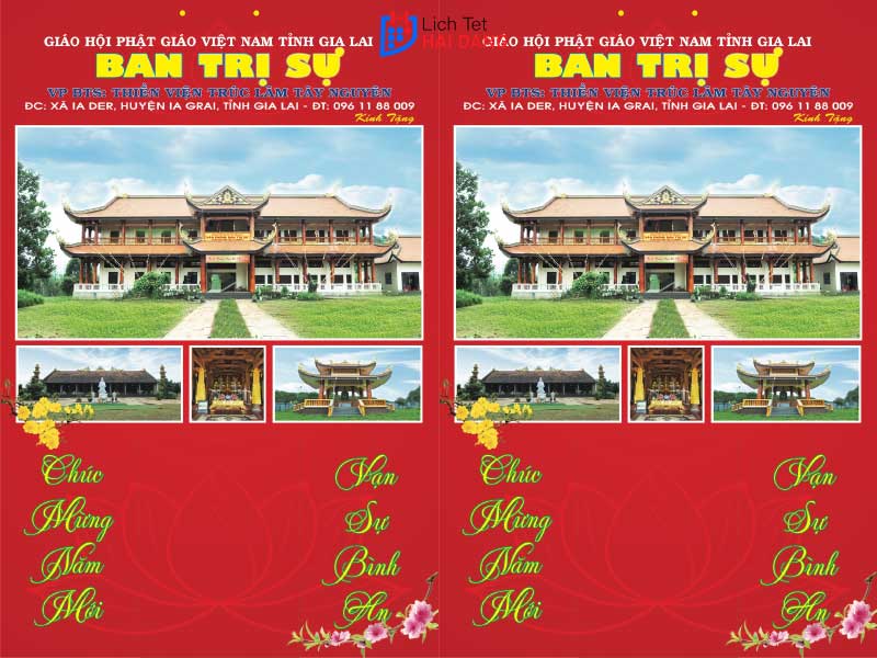 Gợi ý mẫu in lịch bloc