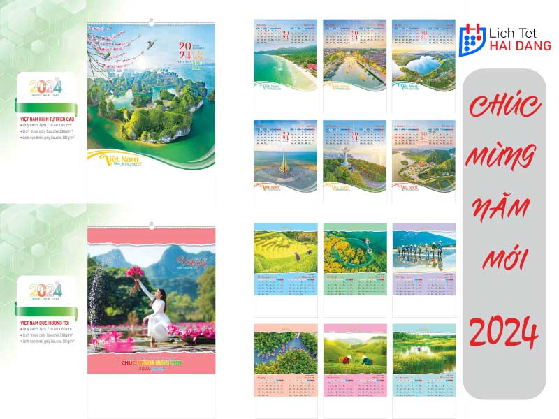 In Lịch Tết 2023 15 Thiết kế lịch tết 2023 tại Hải Đăng