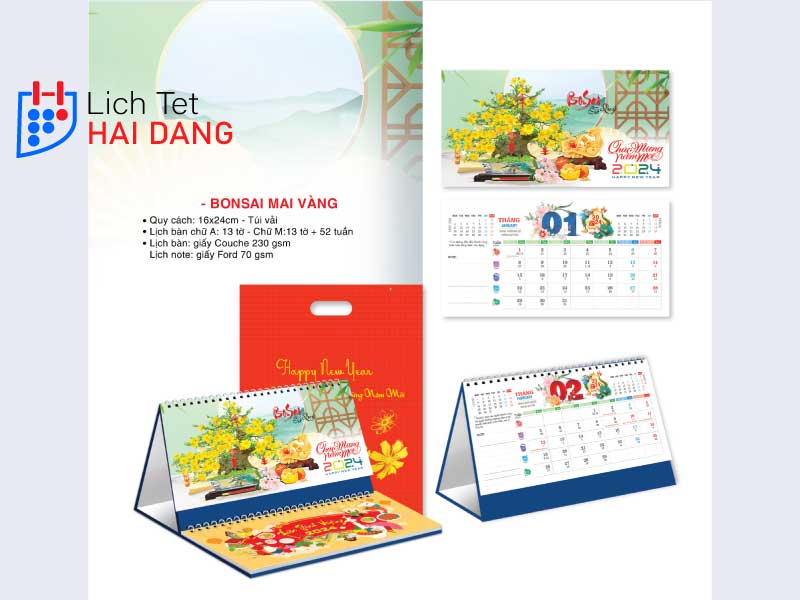 In Lịch Tết 2023 14 Mẫu lịch tết mang tính nghệ thuật
