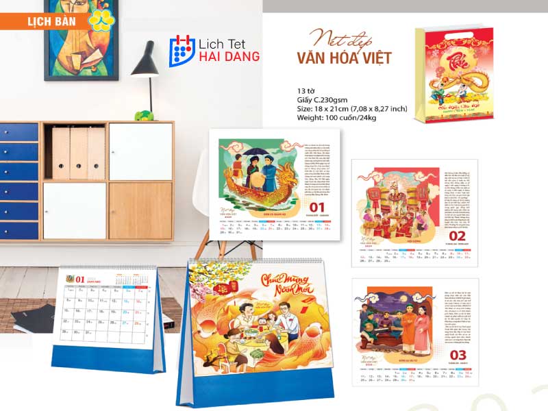 In Lịch Tết 2024 9 Tầm quan trọng in lịch tết 2024 đối với doanh nghiệp
