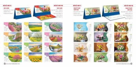 Lịch Tết Hải Đăng - Xưởng in lịch bàn theo yêu cầu chuyên nghiệp