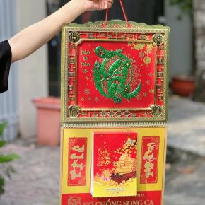 Mẫu lịch bloc cực đại vợ chồng song ca