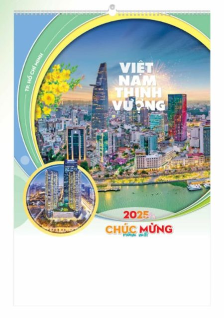 Lịch Tết Hải Đăng có chính sách hỗ trợ giao lịch treo tường 1 tờ toàn quốc