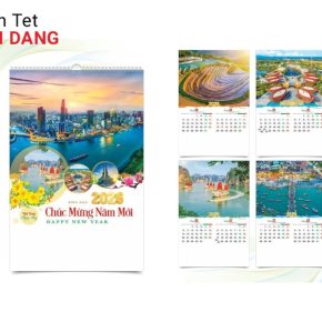 Quy trình in lịch 7 tờ 4 bước từ tư vấn, thiết kế, in ấn đến giao hàng